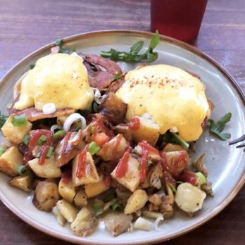 Diner Deluxe - Eggs Benedict with Canadian bacon. - Diners Near Me - Calgary, Alberta Diner Deluxe - Eggs Benedict with Canadian bacon. - Diners Near Me - Calgary, Alberta