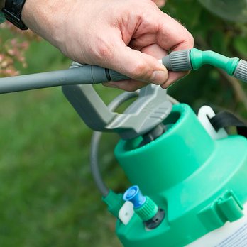 Dr. Greenthumb - a hand holding a hose and a green propanent - Pest Control Near Me - Palmetto, Florida Dr. Greenthumb - a hand holding a hose and a green propanent - Pest Control Near Me - Palmetto, Florida