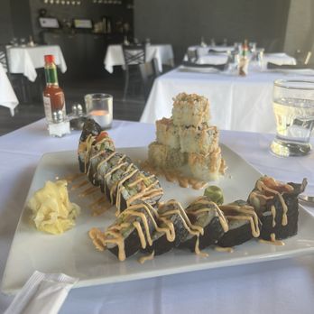 Chicago Oyster House - Two sushi rolls - Seafood Near Me - Chicago, Illinois