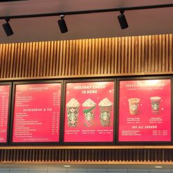 Starbucks - Menu
