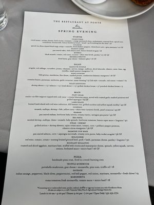 Menu photo 2 The Restaurant at Ponte Temecula, CA Menu photo 2 The Restaurant at Ponte Temecula, CA