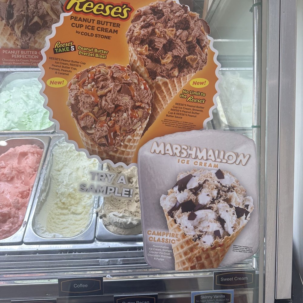 Cold Stone Creamery - Now featuring Reese's and S'mores special cones! - Ice Cream & Frozen Yogurt Near Me - Tampa, Florida Cold Stone Creamery - Now featuring Reese's and S'mores special cones! - Ice Cream & Frozen Yogurt Near Me - Tampa, Florida