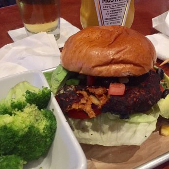 Fox & Hound - Richardson TX - Veg burger will swap anything for veg. - Sports Bars Near Me - Richardson, Texas Fox & Hound - Richardson TX - Veg burger will swap anything for veg. - Sports Bars Near Me - Richardson, Texas