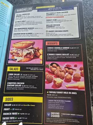 Menu photo 5 Topgolf Pompano Beach, FL