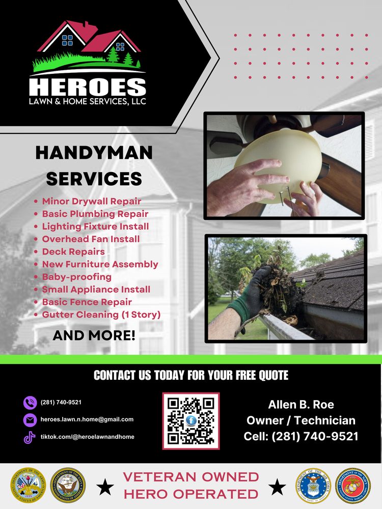 Heroes Lawn & Home Services - veterans service organization in Texas City, TX