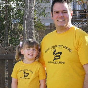 Swift Creek Pest Control - Jeff Cornelison and his handy helper - Pest Control Near Me - Midlothian, Virginia