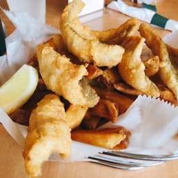 Fried perch basket Fried perch basket