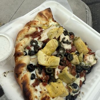 Wild Garlic Pizza & Pub - Slice chicken bacon pesto - Salad Near Me - Reno, Nevada Wild Garlic Pizza & Pub - Slice chicken bacon pesto - Salad Near Me - Reno, Nevada