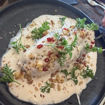 Fonda Del Barrio - Chile en nogada - Wine Bars Near Me - San Diego, California