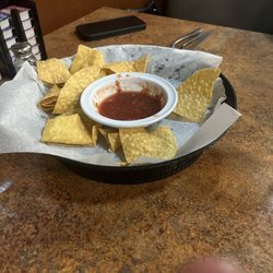 Ortega's - Chips and salsa immediately upon being seated!  And they are great!