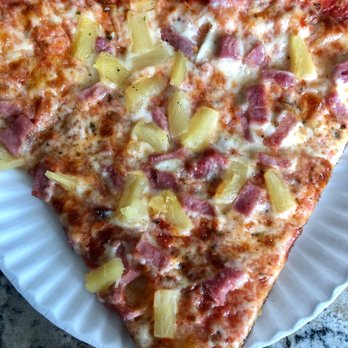 Fresca Pizza & Pasta - Hawaiian Pizza slice - Pizza Near Me - Toronto, Ontario Fresca Pizza & Pasta - Hawaiian Pizza slice - Pizza Near Me - Toronto, Ontario