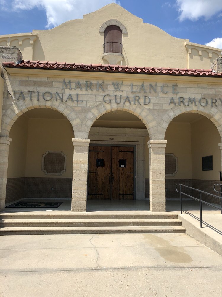 NATIONAL GUARD ARMORY MARK W LANCE Landmarks & Historical Buildings