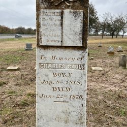 Saul Cemetery - Lived 52 years