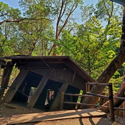 The Oregon Vortex - Back side of mystery house.
