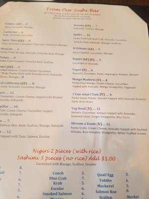 Menu photo 3 Pisces Sushi & Global Bistro Dunedin, FL Menu photo 3 Pisces Sushi & Global Bistro Dunedin, FL