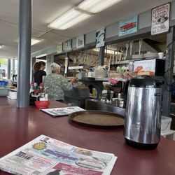 Stockpot Restaurant - View from my stool