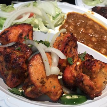 Kabob N Karahi - Chicken Bobi with rice and Chickpeas.... - Pakistani Near Me - Silver Spring, Maryland