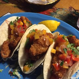 Caribbean Coconut Shrimp Tacos