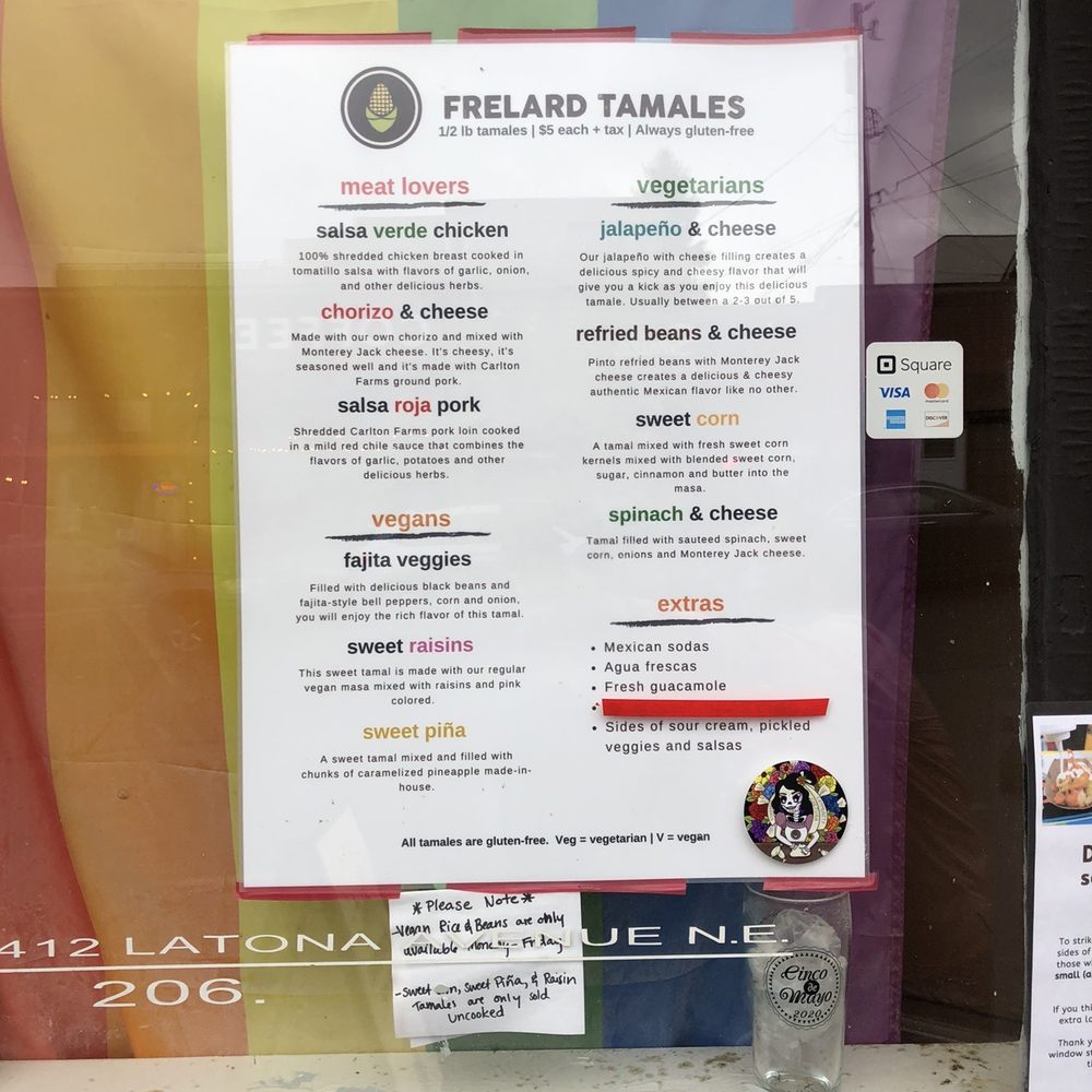 Frelard Tamales - Full menu - Mexican Near Me - Seattle, Washington Frelard Tamales - Full menu - Mexican Near Me - Seattle, Washington