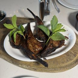 Lamb lollipops Lamb lollipops
