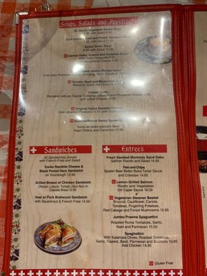 Menu photo 5 Lugano Swiss Bistro Carmel, CA Menu photo 5 Lugano Swiss Bistro Carmel, CA