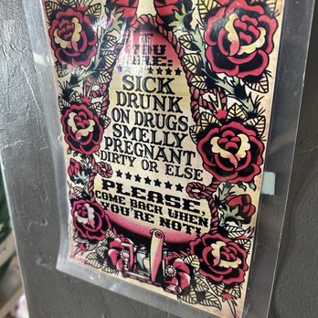 Vivid Tattoo - Warning sign. Lol - Tattoo Near Me - San Diego, California Vivid Tattoo - Warning sign. Lol - Tattoo Near Me - San Diego, California
