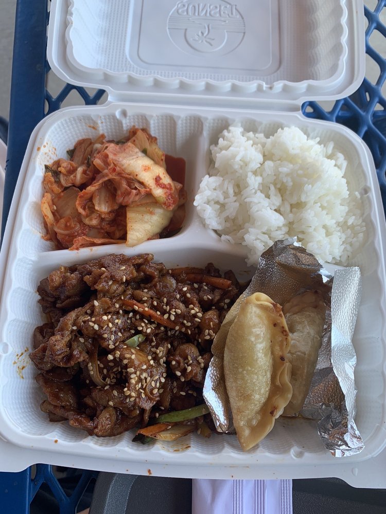 Spicy pork bulgogi doshirak Yelp