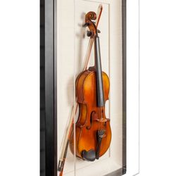 Village Frame Gallery - Custom Framed Violin in a Plexi Glass Box