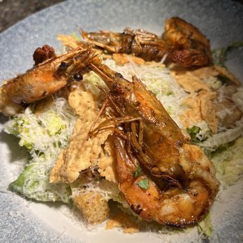 Deck. - Waipoli Caesar Salad with Kauai Garlic Prawns - Hawaiian Near Me - Honolulu, Hawaii