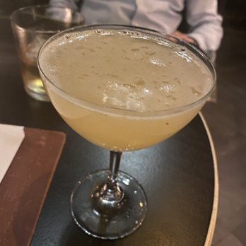 Monarch - Spicy pear vodka martini by Jessica in the lower bar. Unbelievable! Must try!! - Italian Near Me - Dallas, Texas