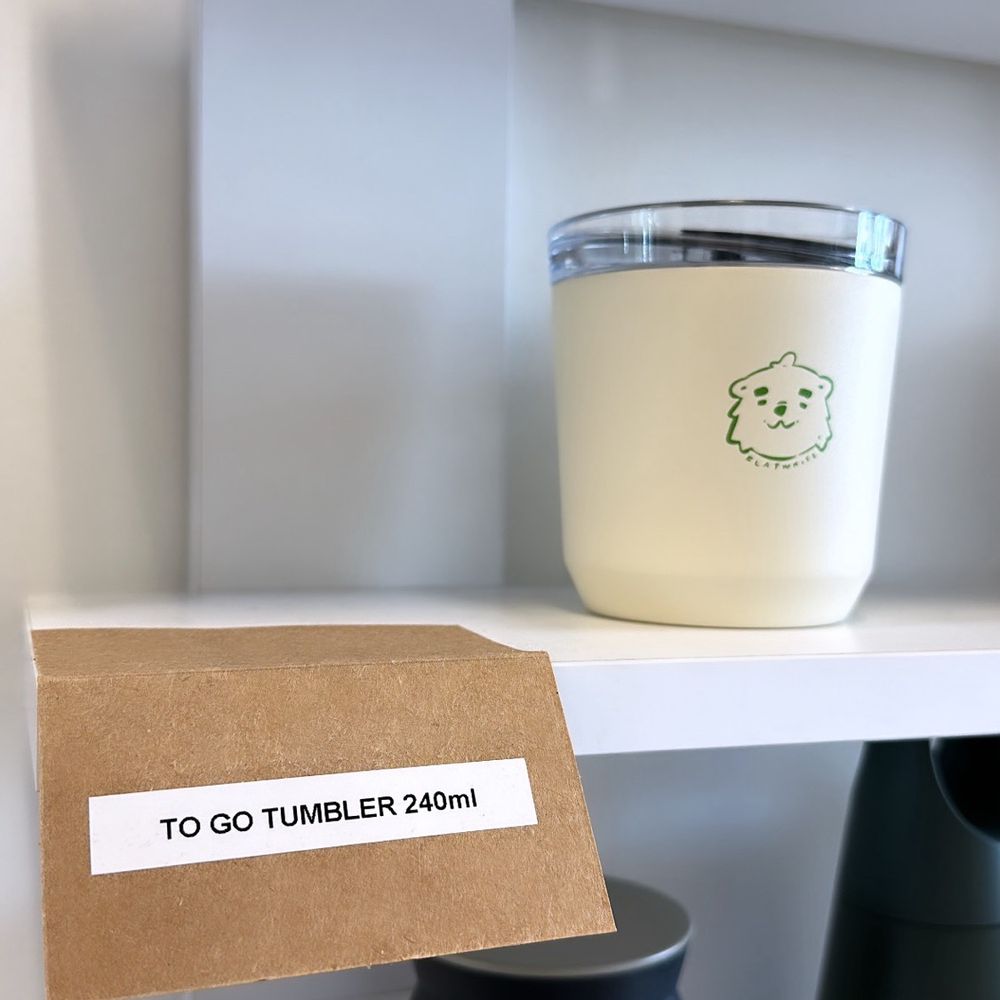 Flat White Coffee - [MERCH] the cutest tumbler with the cutest FLAT WHITE COFFEE logo! *swoon* - Cafes Near Me - Cypress, California