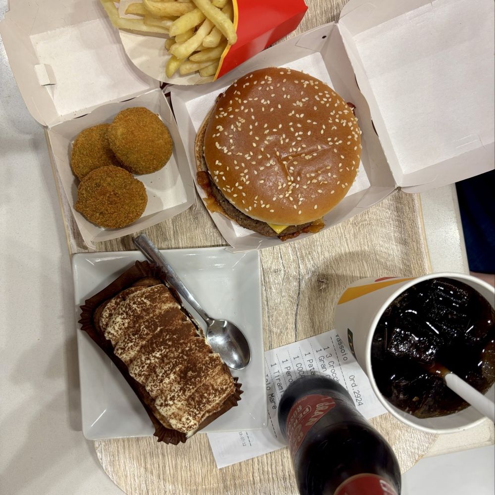 McDonald's - McBacon, Croquettes, Tiramisu, and Peroni. - Fast Food Near Me - Rome, RM