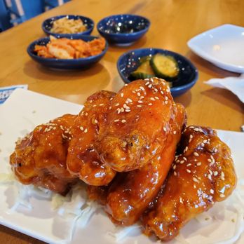 Gogi Korean Kitchen - Honey Sriracha Wings - Korean Near Me - Knoxville, Tennessee