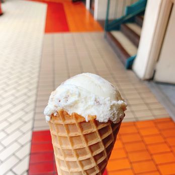 Scoops - Single scoop of Bianco Bread in a Waffle Cone - Ice Cream & Frozen Yogurt Near Me - Los Angeles, California Scoops - Single scoop of Bianco Bread in a Waffle Cone - Ice Cream & Frozen Yogurt Near Me - Los Angeles, California