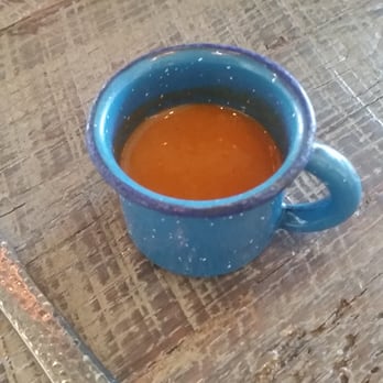Caracol - Shrimp soup sample to all guests. So good! - Seafood Near Me - Houston, Texas