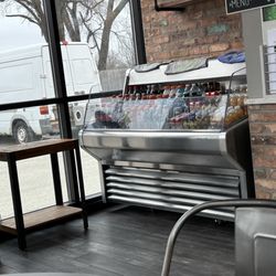 Joe Donut Mt Prospect - The soda machine was broken. We were advised we needed to purchase from this cooler if we wanted anything to drink.