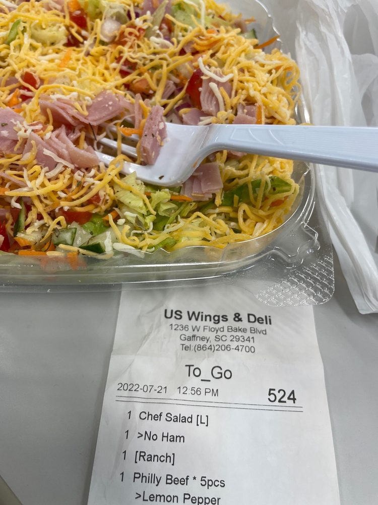 US WINGS AND DELI Updated October 2024 1236 W Floyd Baker Blvd