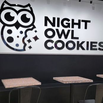 Night Owl Cookies - Seating - Desserts Near Me - Plantation, Florida Night Owl Cookies - Seating - Desserts Near Me - Plantation, Florida
