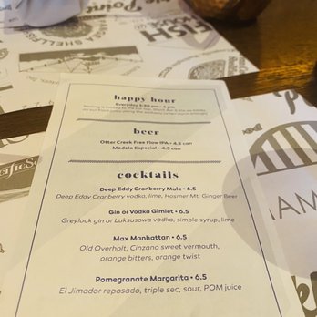 Max Fish - Happy hour menu - Seafood Near Me - Glastonbury, Connecticut