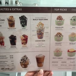Creamistry - Menu