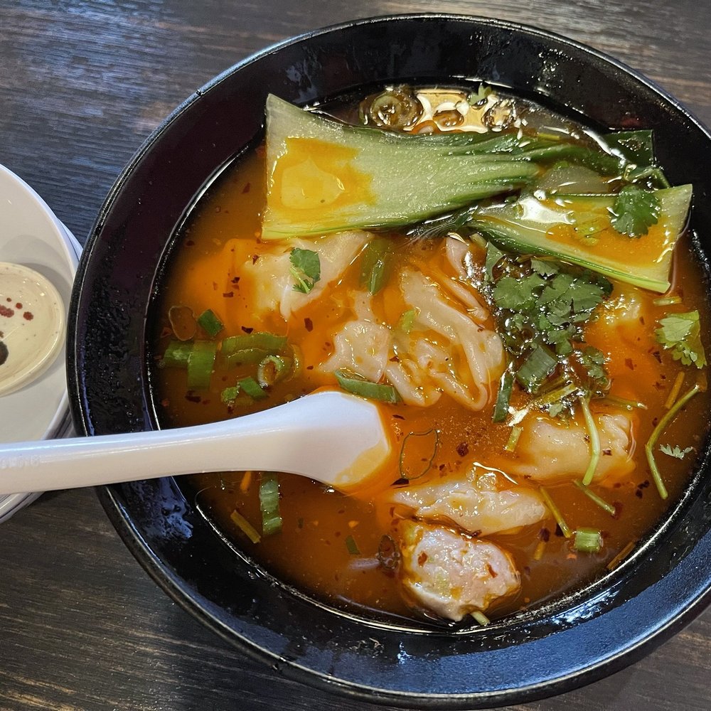 Chopstix Chinese Cuisine - Wontons in Chili Oil @ Chopstix. - Chinese Near Me - Springfield, Oregon