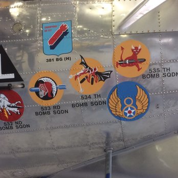 Yankee Air Museum - Service decals for Yankee Lady - Museums Near Me - Belleville, Michigan Yankee Air Museum - Service decals for Yankee Lady - Museums Near Me - Belleville, Michigan