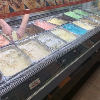 Cold Stone Creamery - a display of ice creams - Ice Cream & Frozen Yogurt Near Me - Newport, Kentucky