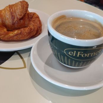 El Fornet - My daily Barcelona breakfast. Great croissant. - Bakeries Near Me - Barcelona, B