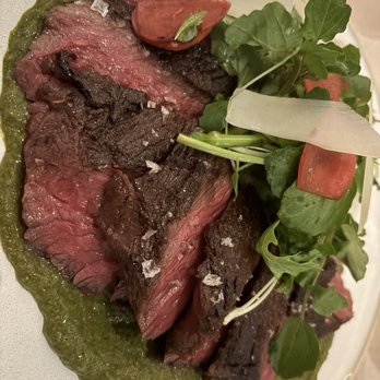 Ash - Wagyu Hanger Steak - Italian Near Me - Tampa, Florida Ash - Wagyu Hanger Steak - Italian Near Me - Tampa, Florida