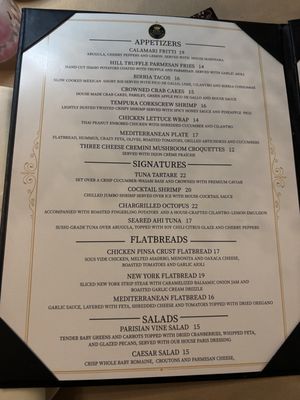 Menu photo 4 Crown Providence Providence, RI
