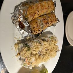 Goldfish Sushi - Mountain Roll and Crunch Roll