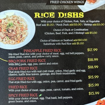 OM Thai Cuisine Camarillo - Rice Menu - Thai Near Me - Camarillo, California OM Thai Cuisine Camarillo - Rice Menu - Thai Near Me - Camarillo, California