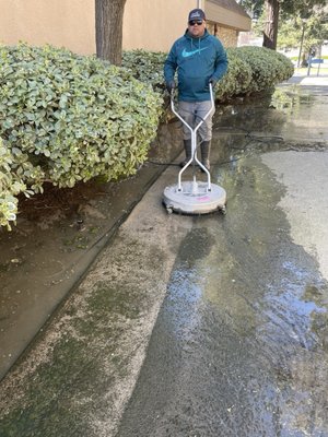 Pressure Washing - We can make your cement walkway, driveway, patio, home, & fence look brand new. Pressure Washing - We can make your cement walkway, driveway, patio, home, & fence look brand new.