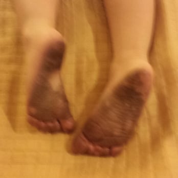 WorldMark Big Bear - my son's feet after running around the 2BD suite we were staying in.. - Hotels Near Me - Big Bear Lake, California
